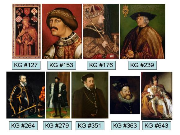 Knights of the Garter Holy Roman Emperors