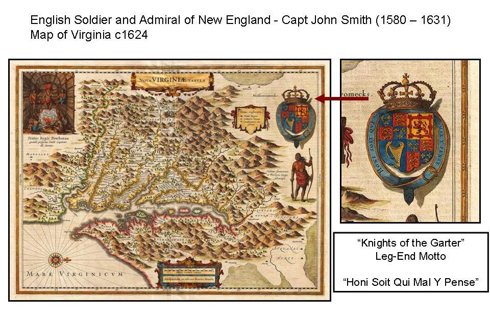 Map of Virginia c1624